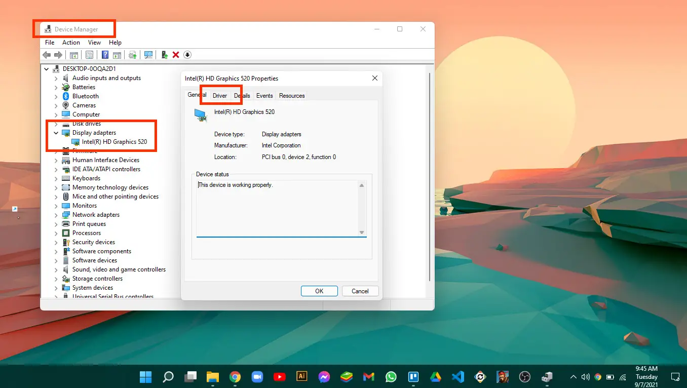 now click the display drivers into the device manager and it’ll show you the current gpu you’re using.