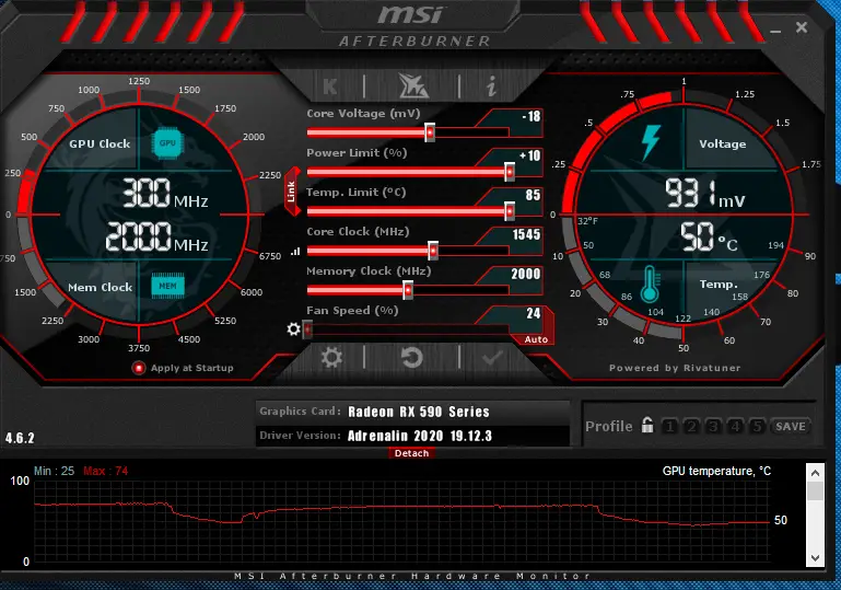 what is the gpu power limit