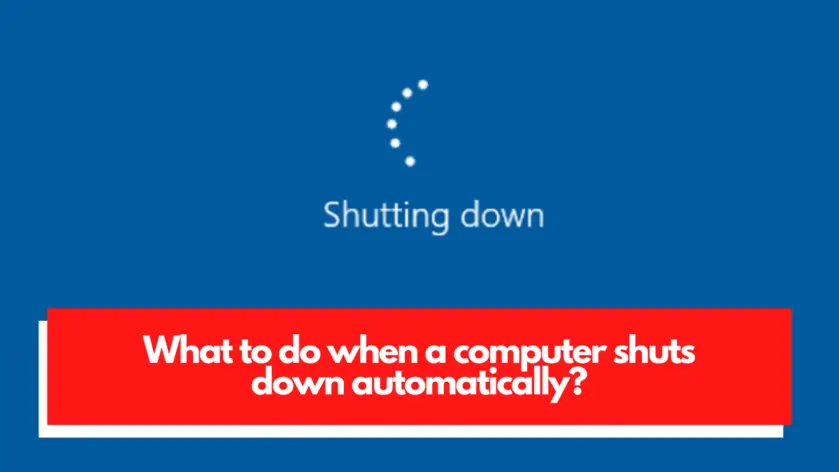 computer shutting down while gaming