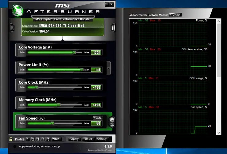 fan controlling software