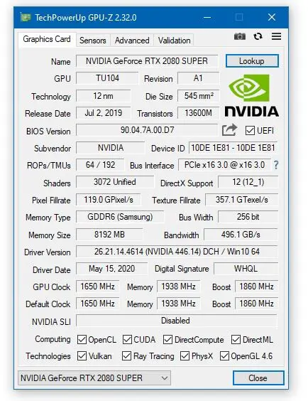 test the clock speed on your gpu