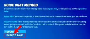 Fortnite voice chat cant hear cant talk