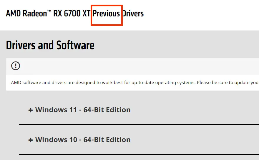 download previous amd driver