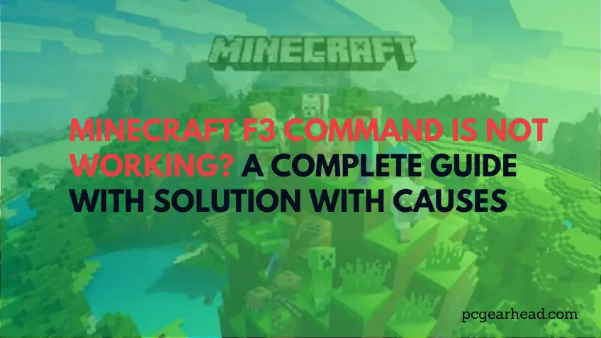 minecraft f3 commands